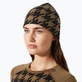 Zimní čepice Helly Hansen Lifa Merino sepia houndstooth aop 2