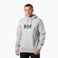 Pánská mikina Helly Hansen HH Logo Hoodie grey/melange