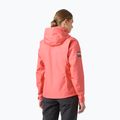 Dámská jachtařská bunda Helly Hansen Crew Hooded 2.0 sunset pink 2
