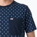 Pánské tričko Helly Hansen Hudson navy aop 3