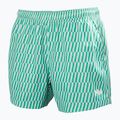 Pánské jachtařské šortky Helly Hansen Newport Trunk 4.5" dark mint offset stripe ao 5