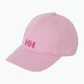 Dětská kšiltovka Helly Hansen Logo Jr pink lavender