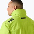 Pánská jachtařská bunda Helly Hansen Crew Hooded Midlayer 2 luminous green 4