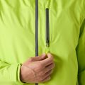 Pánská jachtařská bunda Helly Hansen Crew Hooded Midlayer 2 luminous green 7