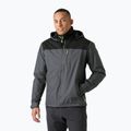 Pánská jachtařská bunda Helly Hansen Crew Hooded Midlayer 2 thunder grey