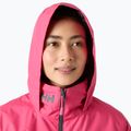 Dámská jachtařská bunda Helly Hansen Crew Hooded Midlayer 2.0 hot pink 3
