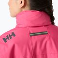 Dámská jachtařská bunda Helly Hansen Crew Hooded Midlayer 2.0 hot pink 4