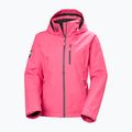 Dámská jachtařská bunda Helly Hansen Crew Hooded Midlayer 2.0 hot pink 8