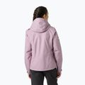 Dámská jachtařská bunda Helly Hansen Crew Hooded Midlayer 2.0 purple play 2