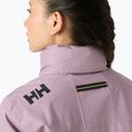 Dámská jachtařská bunda Helly Hansen Crew Hooded Midlayer 2.0 purple play 4