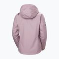 Dámská jachtařská bunda Helly Hansen Crew Hooded Pile purple clay 9