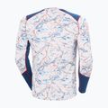 Pánská termo mikina Helly Hansen Lifa Active white slope map aop 6
