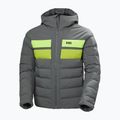 Pánská lyžařská bunda Helly Hansen Bossanova Puffy thunder grey 8