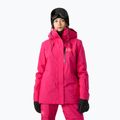 Dámská lyžařská bunda Helly Hansen Powshot cranberry