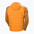 Pánská hybridní bunda Helly Hansen Skagen Hybrid Knit Insulator ignite orange 7