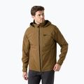 Pánská jachtařská bunda Helly Hansen HP Racing Lifaloft Hood sepia