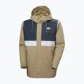 Pánská jachtařská bunda Helly Hansen Moss Insulated Coat pebble 8