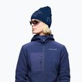 Zimní čepice NORRONA MerinoUll Logo Beanie indigo night melange 5