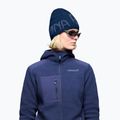 Zimní čepice NORRONA MerinoUll Logo Beanie indigo night melange 6