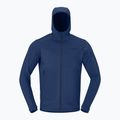 Pánská trekingová mikina NORRONA Falketind Warm2 Stretch Hood indigo night 5