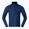 Pánská trekingová mikina NORRONA Femund Warm1 Zip Neck indigo night 5