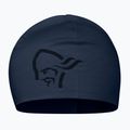 Zimní čepice NORRONA PureUll 180 Beanie indigo night
