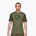Pánské trekové tričko NORRONA Femund PureUll loden green