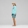 Dámská trekingová mikina NORRONA Femund Warm1 Zip Neck aqua haze/trooper 4