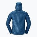 Pánská péřová bunda Norrona Trollveggen Down800 Super Light Hood dark blue 6