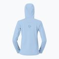 Dámská trekingová mikina NORRONA Falketind Warm2 Stretch Hood cashmere blue/allure 6