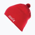 Lyžařská čepice Swix Tradition červená 46574-90000-56 4