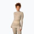 Dámská termo mikina KARI TRAA Smekker Half Zip mocha