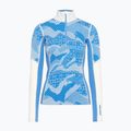 Dámská termo mikina KARI TRAA Olea Half Zip ocean 5