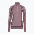 Dámská termo mikina KARI TRAA Smekker Half Zip cocoa powder 4