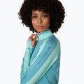 Dámská termo mikina KARI TRAA Mila Half Zip blue lagoon 4