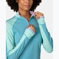 Dámská termo mikina KARI TRAA Mila Half Zip blue lagoon 5