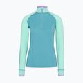 Dámská termo mikina KARI TRAA Mila Half Zip blue lagoon 6