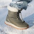 Dětské sněhule Viking Footwear Equip Warm Waterproof Zip olive 8
