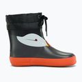 Dětské gumové boty Viking Footwear Alv Barefoot Paw Print černé 9