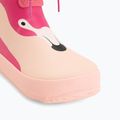 Dětské gumové boty Viking Footwear Alv Barefoot Paw Print světle růžová/magenta 7
