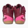 Dětské barefoot boty Viking Footwear Alv Barefoot Mid 2V Waterproof burgundské 11
