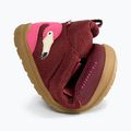 Dětské barefoot boty Viking Footwear Alv Barefoot Mid 2V Waterproof burgundské 16