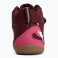 Dětské barefoot boty Viking Footwear Alv Barefoot Mid 2V Waterproof burgundské 6