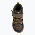 Dětské barefoot boty Viking Footwear Birch Barefoot Mid 1V Waterproof navy/olivová 5