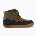 Dětské barefoot boty Viking Footwear Birch Barefoot Mid 1V Waterproof navy/olivová 9