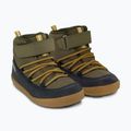 Dětské barefoot boty Viking Footwear Birch Barefoot Mid 1V Waterproof navy/olivová 10