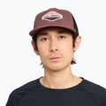 Kšiltovka Ciele Athletics TRLCap SC Field UpDown dark wine red 4