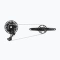 Skupina příslušenství SRAM NX Eagle DUB BOOST černá 00.7918.076.003