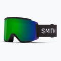 Lyžařské brýle Smith Squad XL Black/ChromaPop Sun Green Mirror/ChromaPop Storm Rose Flash
