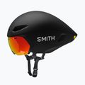 Cyklistická přilba Smith Jetstream TT matte black/chromapop red mirror/clear